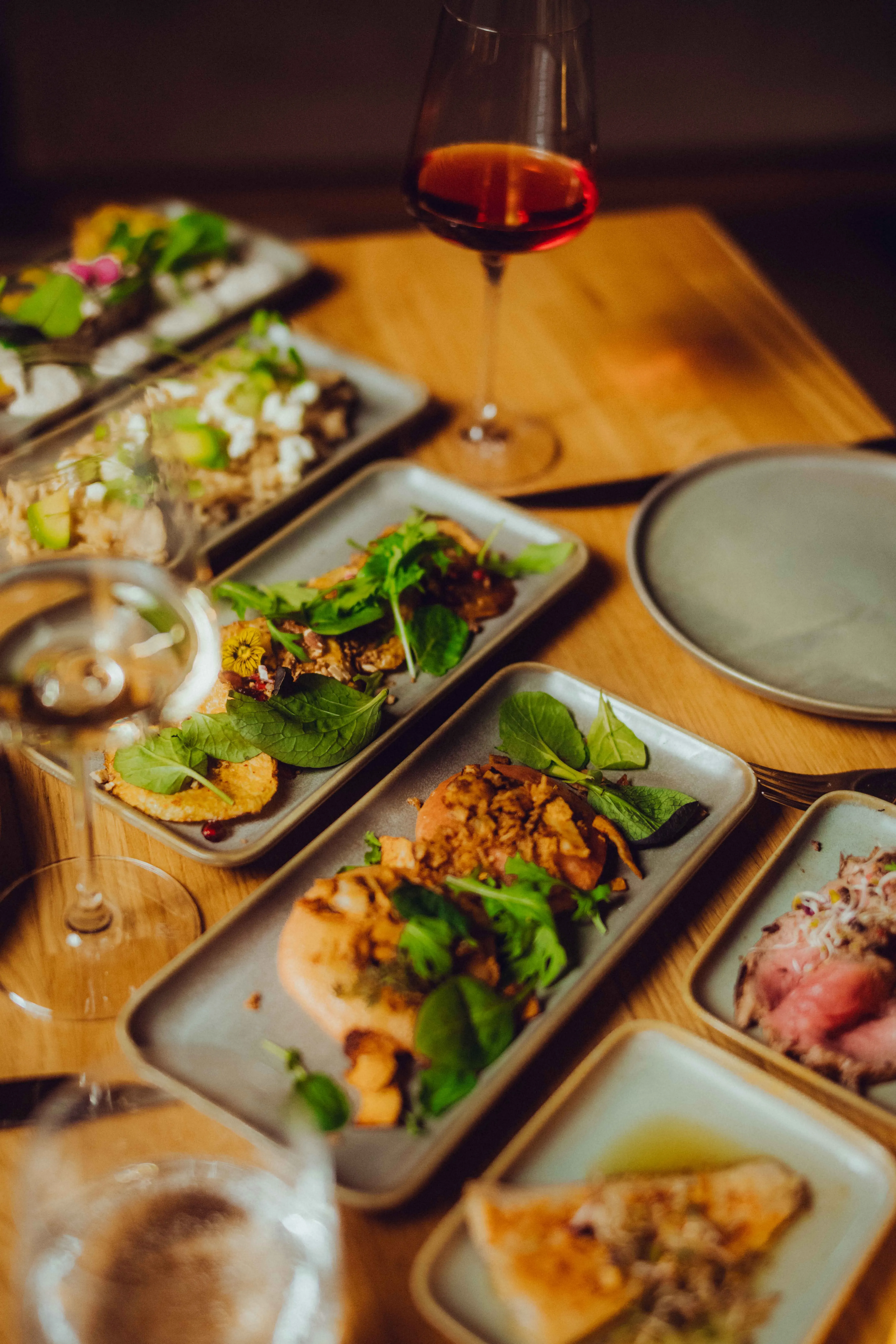 Abendessen mit Bio Kulinarik